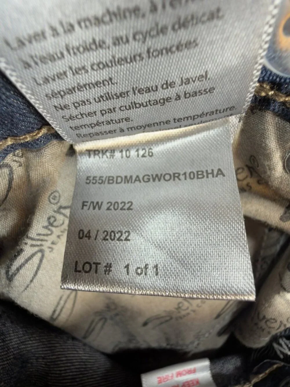 Silver Jeans Nathan Skinny Jeans Boys 12 Dark Wash Stretch Denim NWT